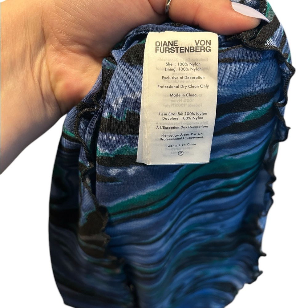 Diane Von Furstenberg Bettina Ruched Puff Dress - Picture 9 of 10